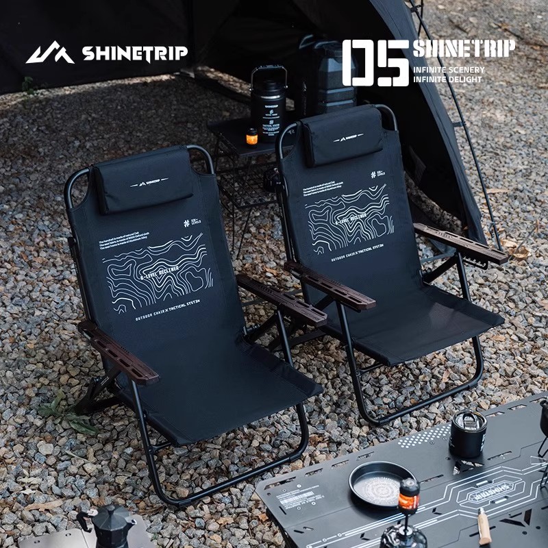 샤인트립 야외 접이식 라운지 의자 휴대용 캠핑 의자 높 - Outdoor Camping High Chair 리뷰 및 가격