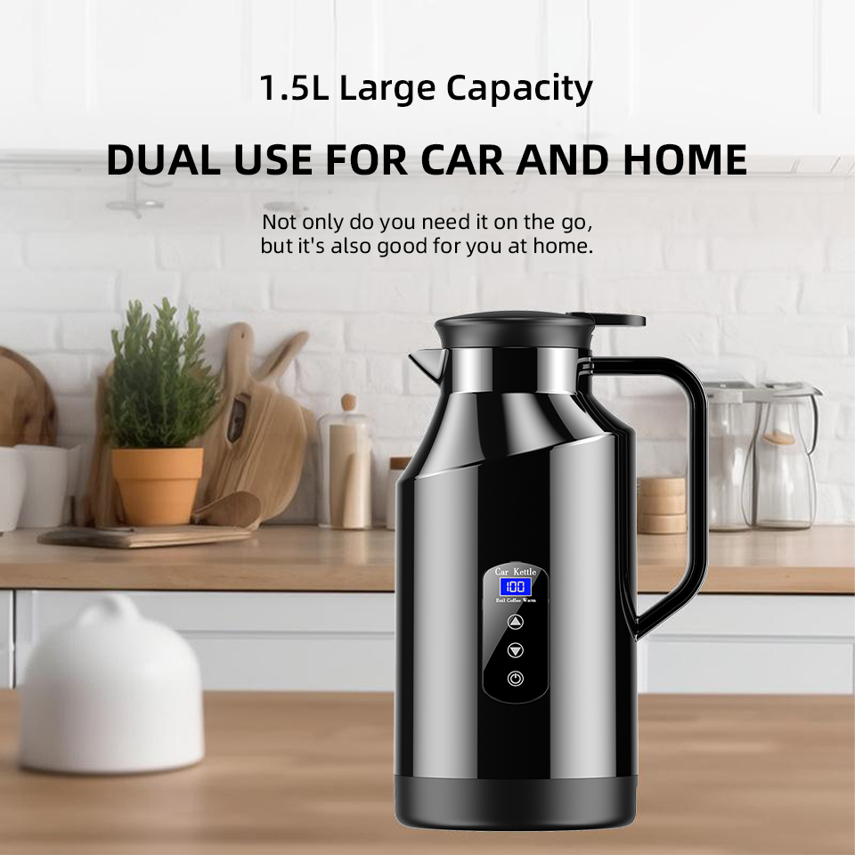 야나체 1500ML 대용량 차량용 전기 주전자 휴대용  - Outdoor Camping Kettle 리뷰 및 가격