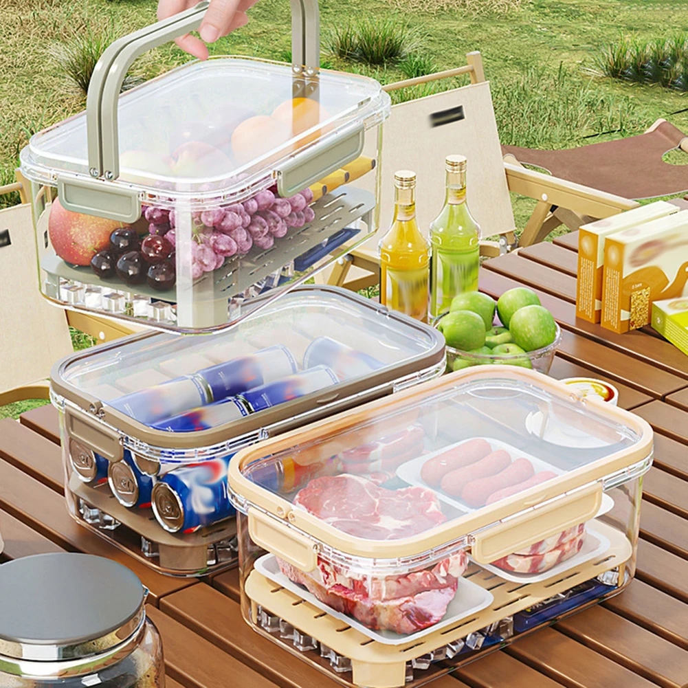 휴대용 식품 저장 용기 야외 피크닉 캠핑 사용을위한 배 - Outdoor Camping Storage Box 리뷰 및 가격