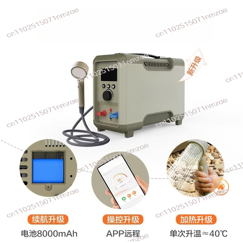 야외 온도조절식 온수기 휴대용 빠른 가열 캠핑 샤워 여 - Outdoor Camping Hot Water Shower 리뷰 및 가격