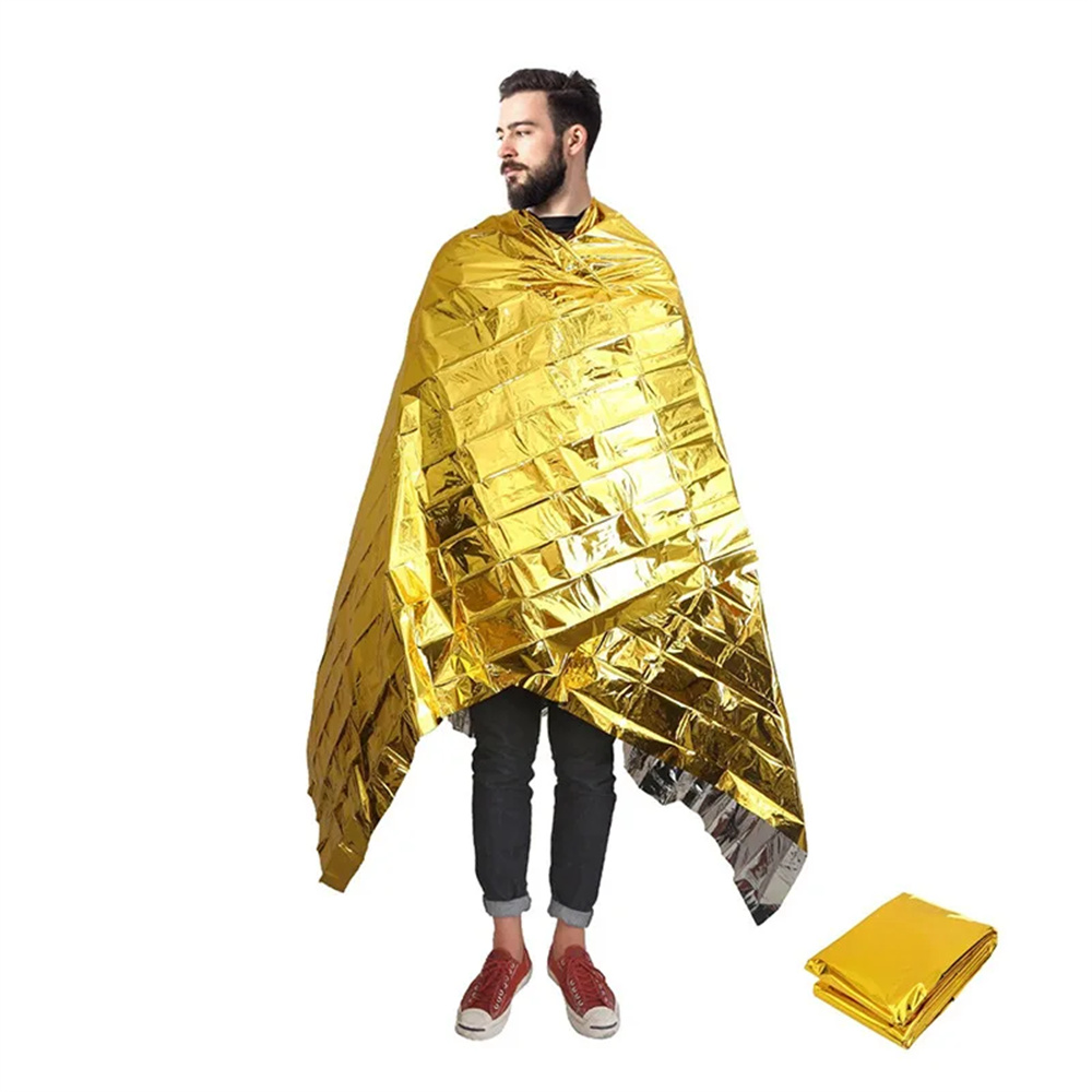 5Pcs 비상 열 담요 접이식 방수 방풍 양산 구조 담 - Outdoor Camping Carpet 리뷰 및 가격