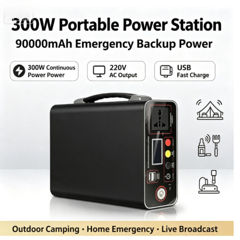 휴대용 발전기 300W 220V, 333Wh, 9000 - Outdoor Camping Kettle 리뷰 및 가격