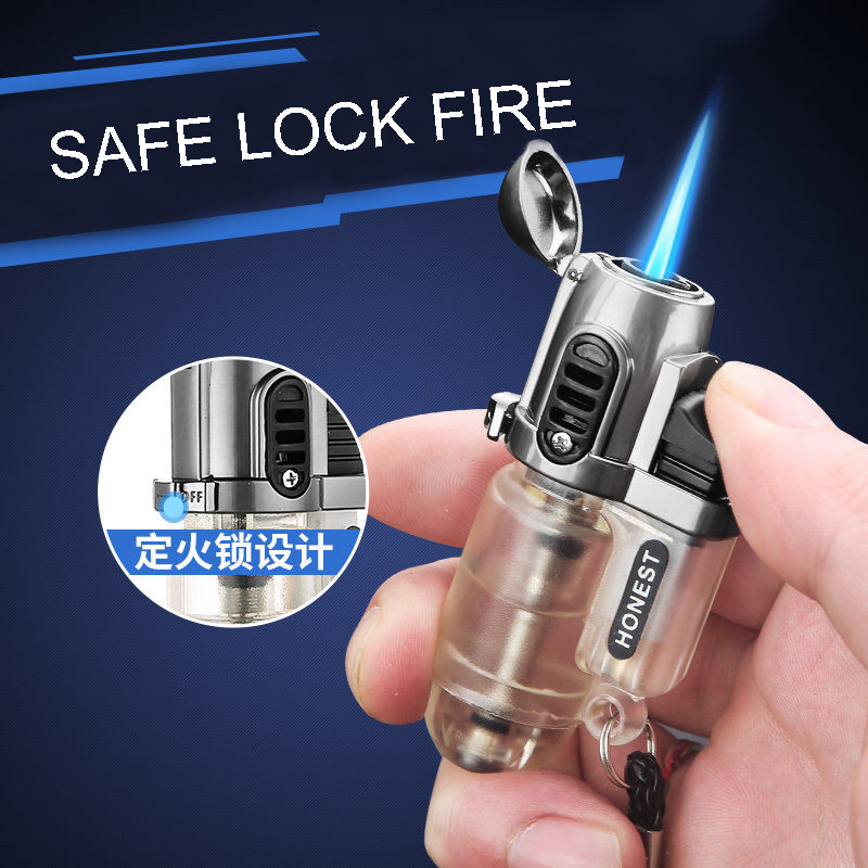 정직한 미니 방풍 소형 스프레이 건 라이터 풍선 푸른  - Outdoor Windproof Lighter 리뷰 및 가격