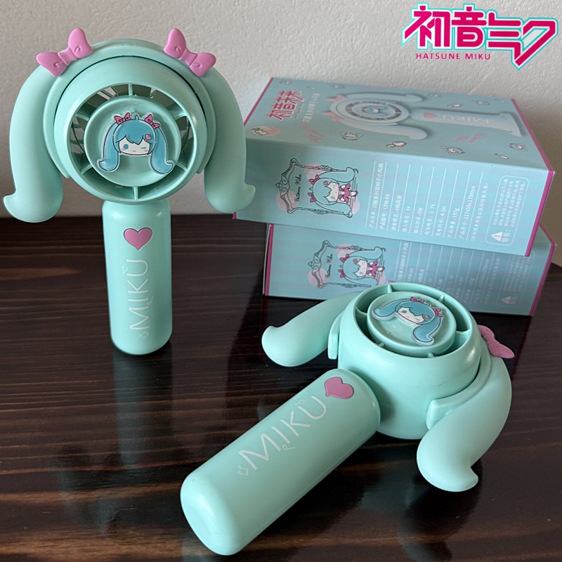 하츠네 미쿠 미니 휴대용 팬, 가정, 사무실, 여행,  - Outdoor Camping Japan 리뷰 및 가격