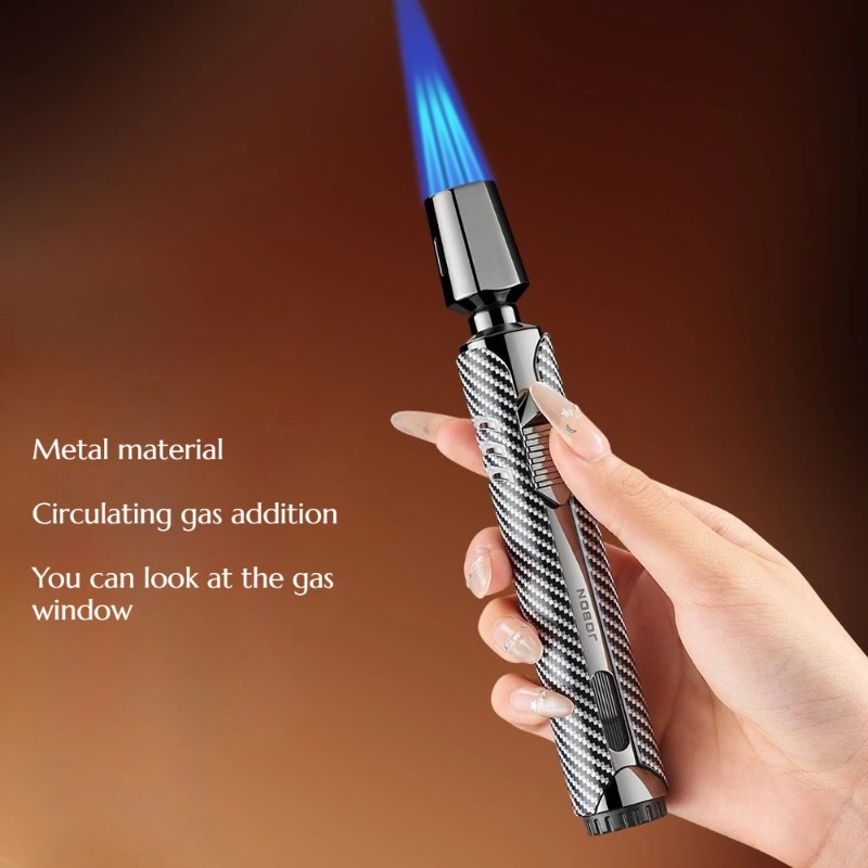 조본 메탈 3 플레임 방풍 제트 블루 플레임 부탄 가스 - Outdoor Windproof Lighter 리뷰 및 가격