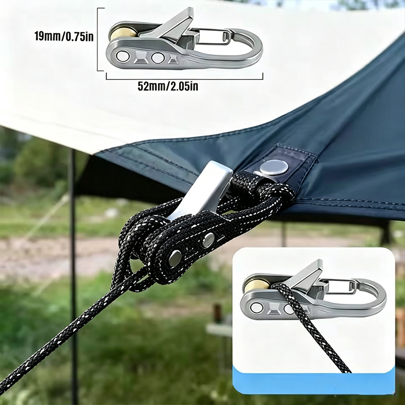 3-15PC 로프 조임 도구, 롤러가 있는 헤비 듀티  - Outdoor Camping Tarp 리뷰 및 가격