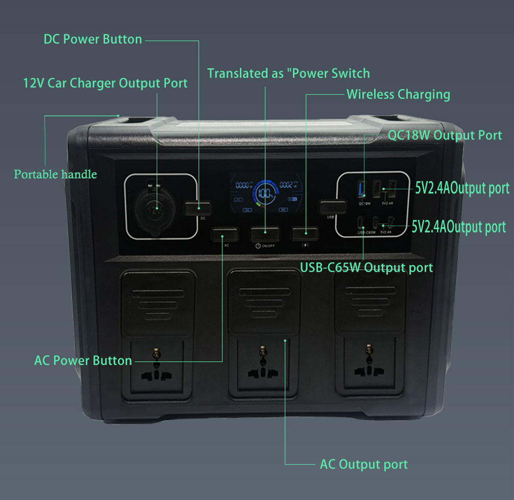 1500W 1008Wh 리튬 이온 자동차 휴대용 태양광 - Portable Power Station 리뷰 및 가격