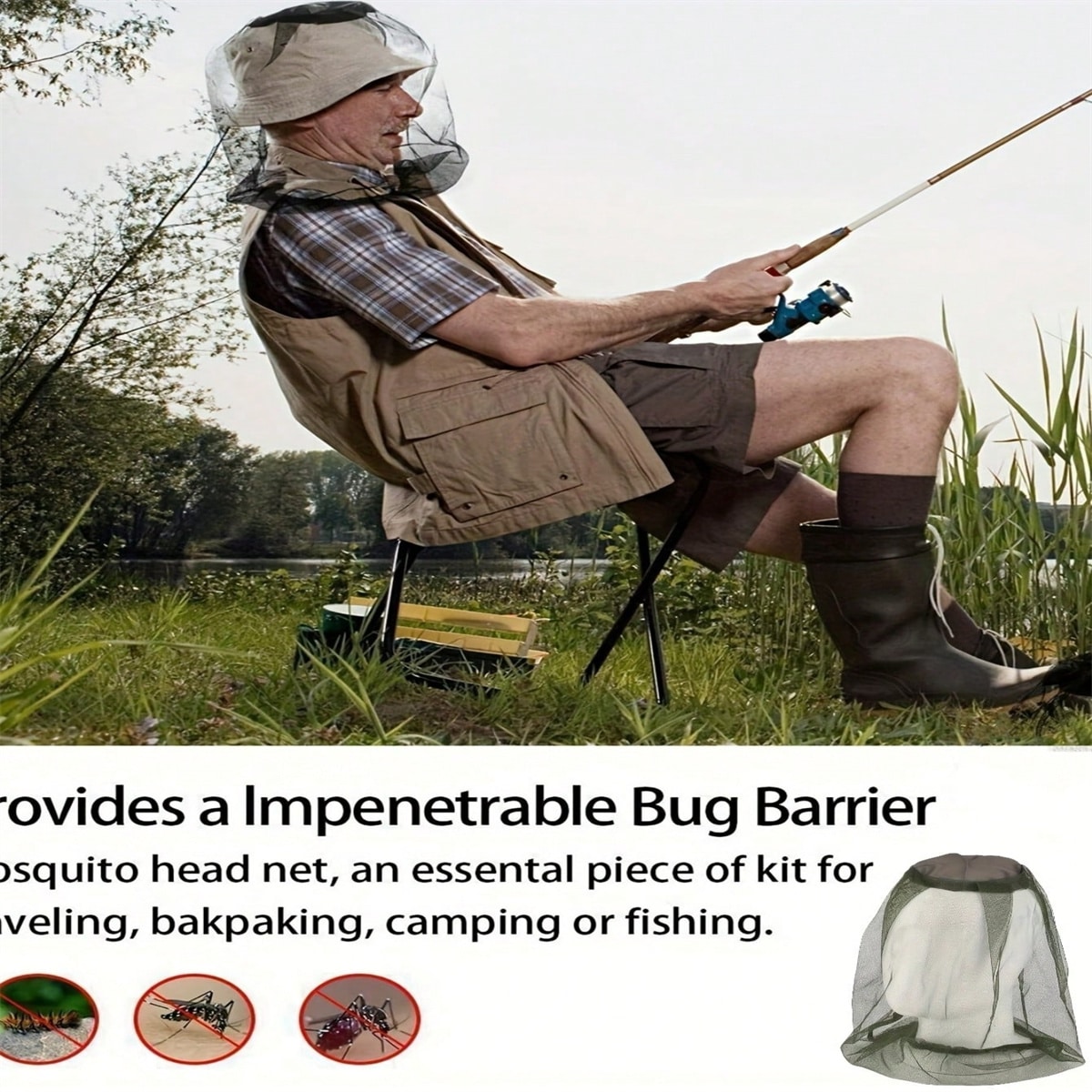 2PC 야외 캠핑 및 하이킹, 곤충 및 모기 방제, 머 - Outdoor Camping Mosquito Net 리뷰 및 가격