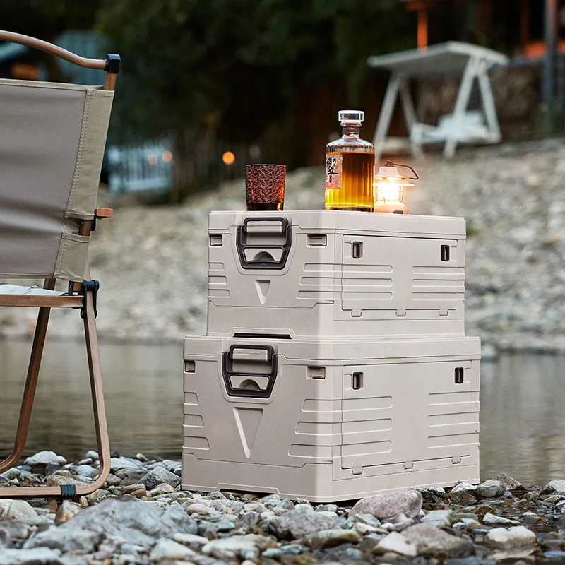자동차 보관함 야외 캠핑 접이식 보관함 뚜껑이 있는 대 - Outdoor Camping Storage Box 리뷰 및 가격