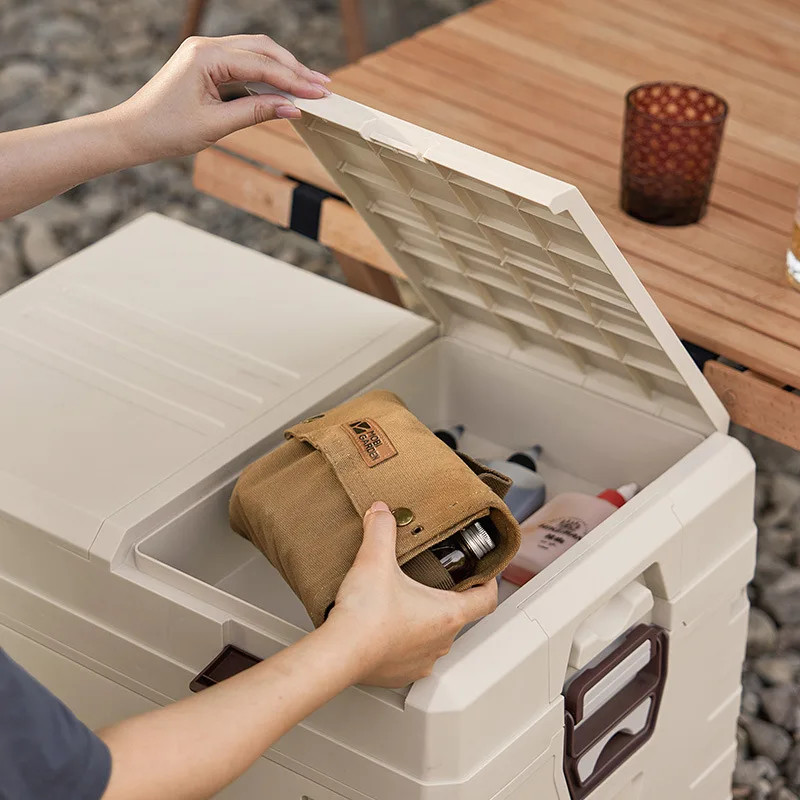 자동차 보관함 야외 캠핑 접이식 보관함 뚜껑이 있는 대 - Outdoor Camping Storage Box 리뷰 및 가격