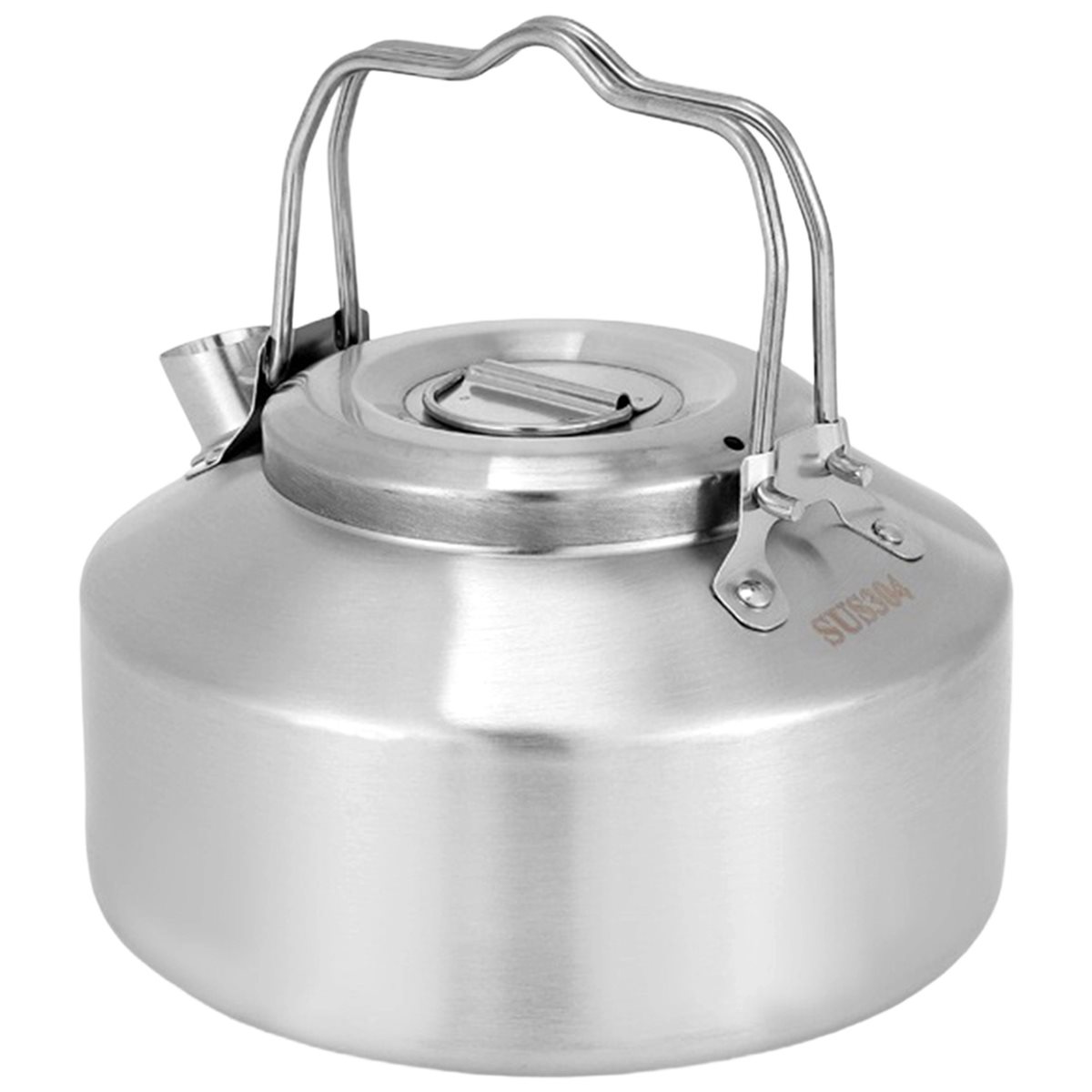 인기 있는 스테인리스 스틸 이중 손잡이 물 주전자 1. - Outdoor Camping Kettle 리뷰 및 가격
