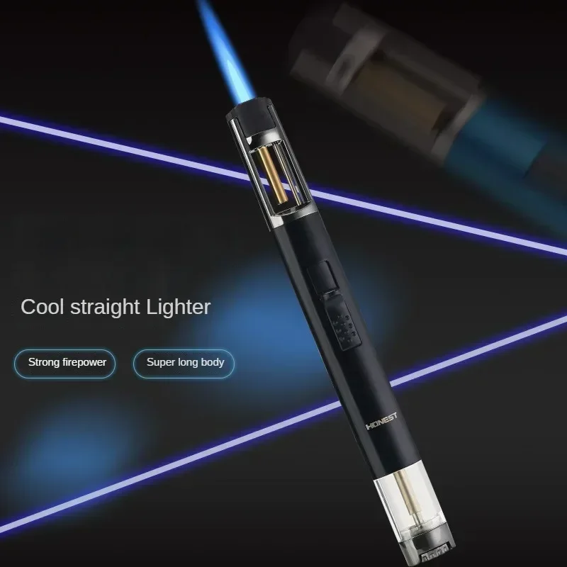 방풍 스프레이 건 라이터, 금속 재질의 부탄 가스 제트 - Outdoor Windproof Lighter 리뷰 및 가격