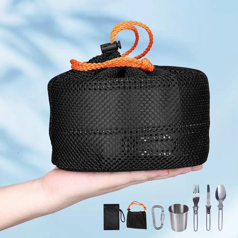 캠핑 조리기구 세트 주전자 냄비 프라이팬 휴대용 접이식 - Outdoor Camping Kettle 리뷰 및 가격