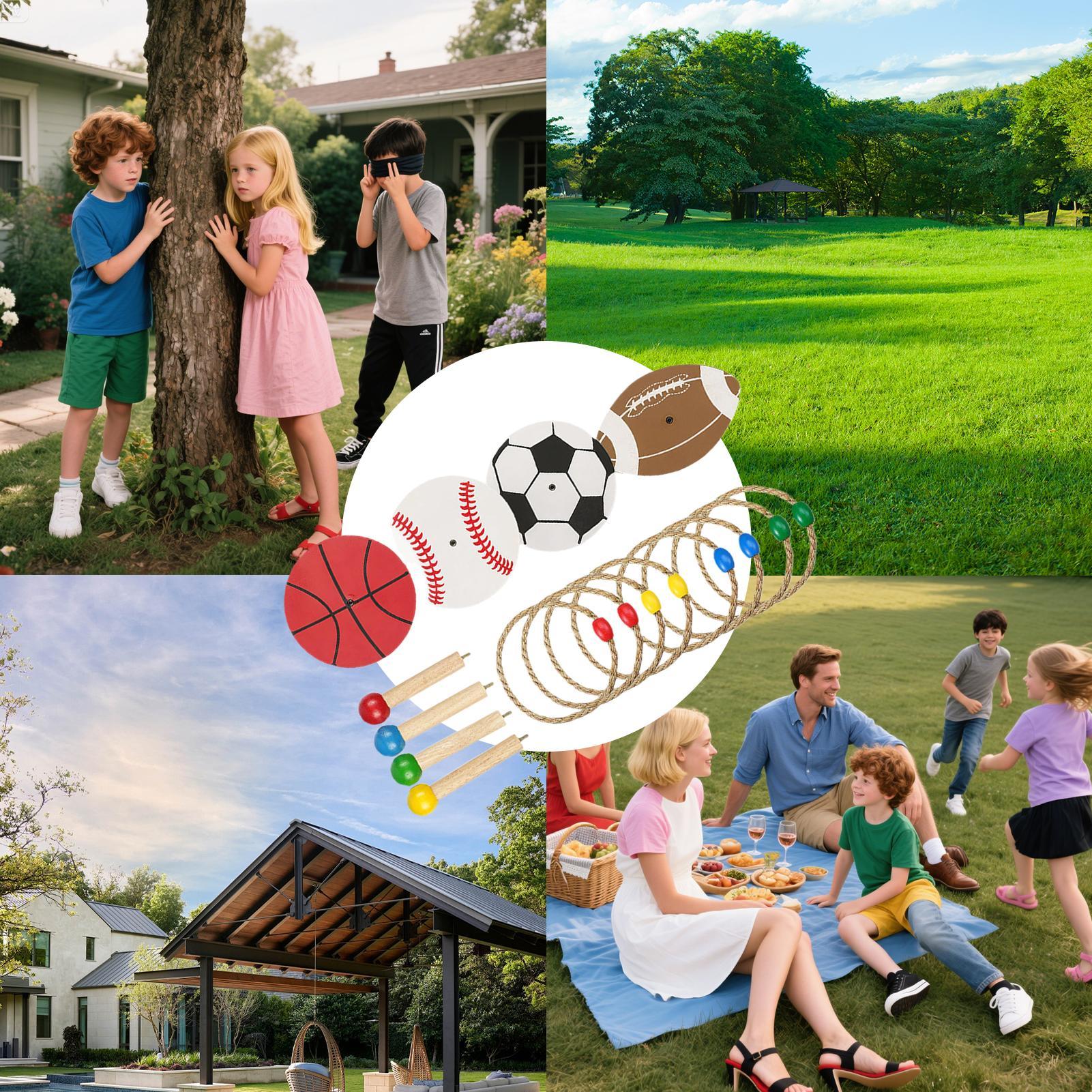 링 게임 야외 뒷마당 장난감 링 속도 민첩성 연습 장난 - Outdoor Camping Games For Adults 리뷰 및 가격