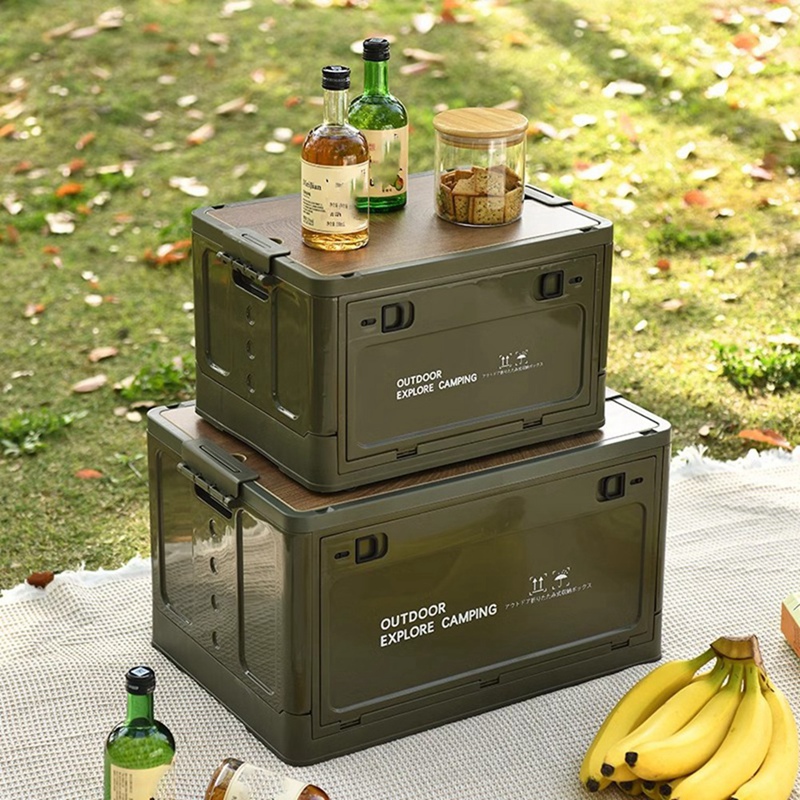 야외 캠핑 접이식 관광 테이블 수납 상자 자동차 수납  - Outdoor Camping Storage Box 리뷰 및 가격