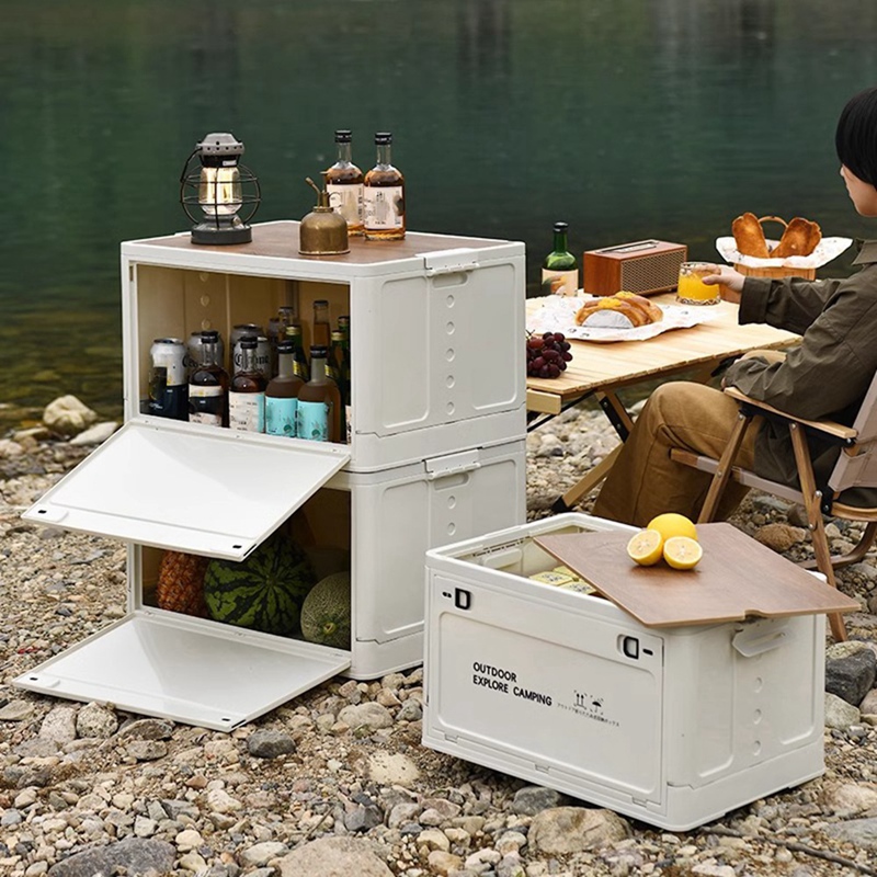 야외 캠핑 접이식 관광 테이블 수납 상자 자동차 수납  - Outdoor Camping Storage Box 리뷰 및 가격