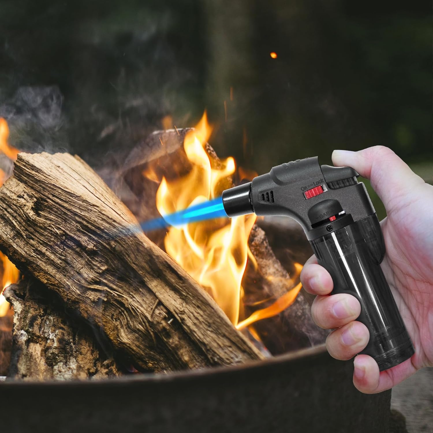 부탄 재충전식 제트 화염 토치 라이터 방풍 토치 (캔들 - Outdoor Windproof Lighter 리뷰 및 가격