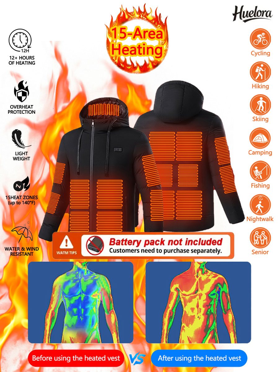 후엘로라 11구역 발열 재킷 남성용 아웃도어 발열 작업 - Outdoor Camping Jacket 리뷰 및 가격