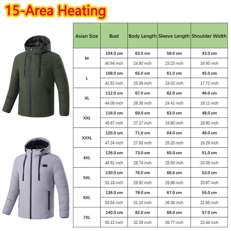 후엘로라 11구역 발열 재킷 남성용 아웃도어 발열 작업 - Outdoor Camping Jacket 리뷰 및 가격