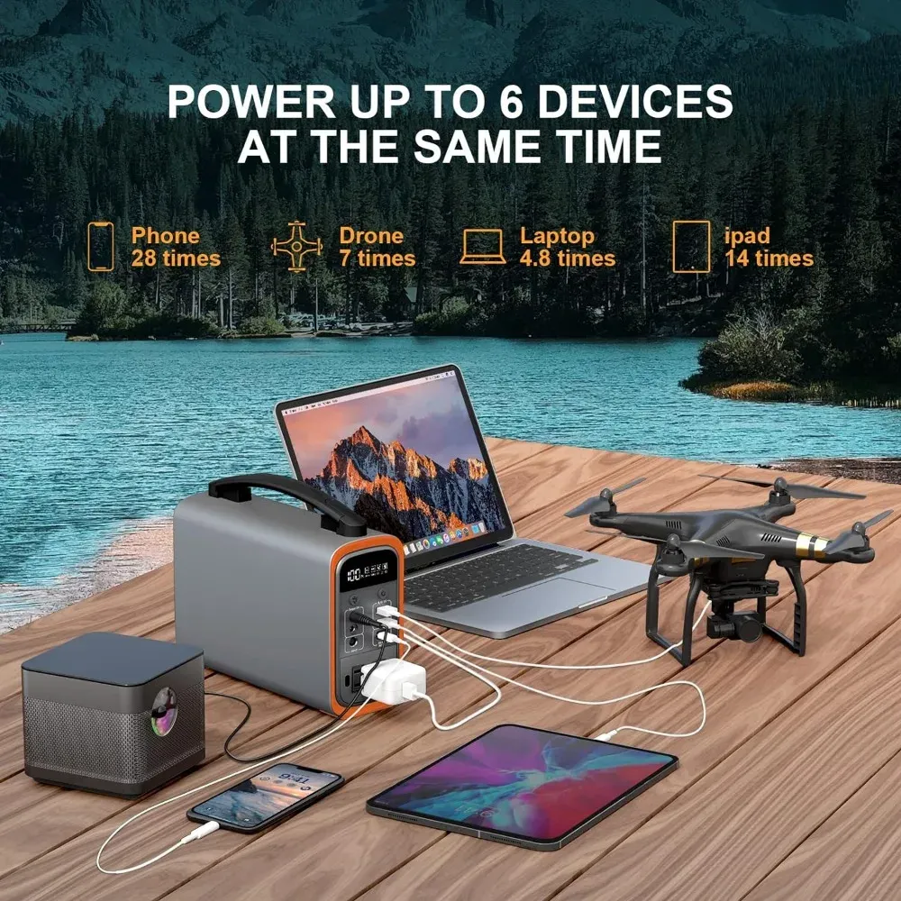 320Wh Lifepo4 휴대용 발전소, 캠핑, 여행, - Portable Power Station 리뷰 및 가격